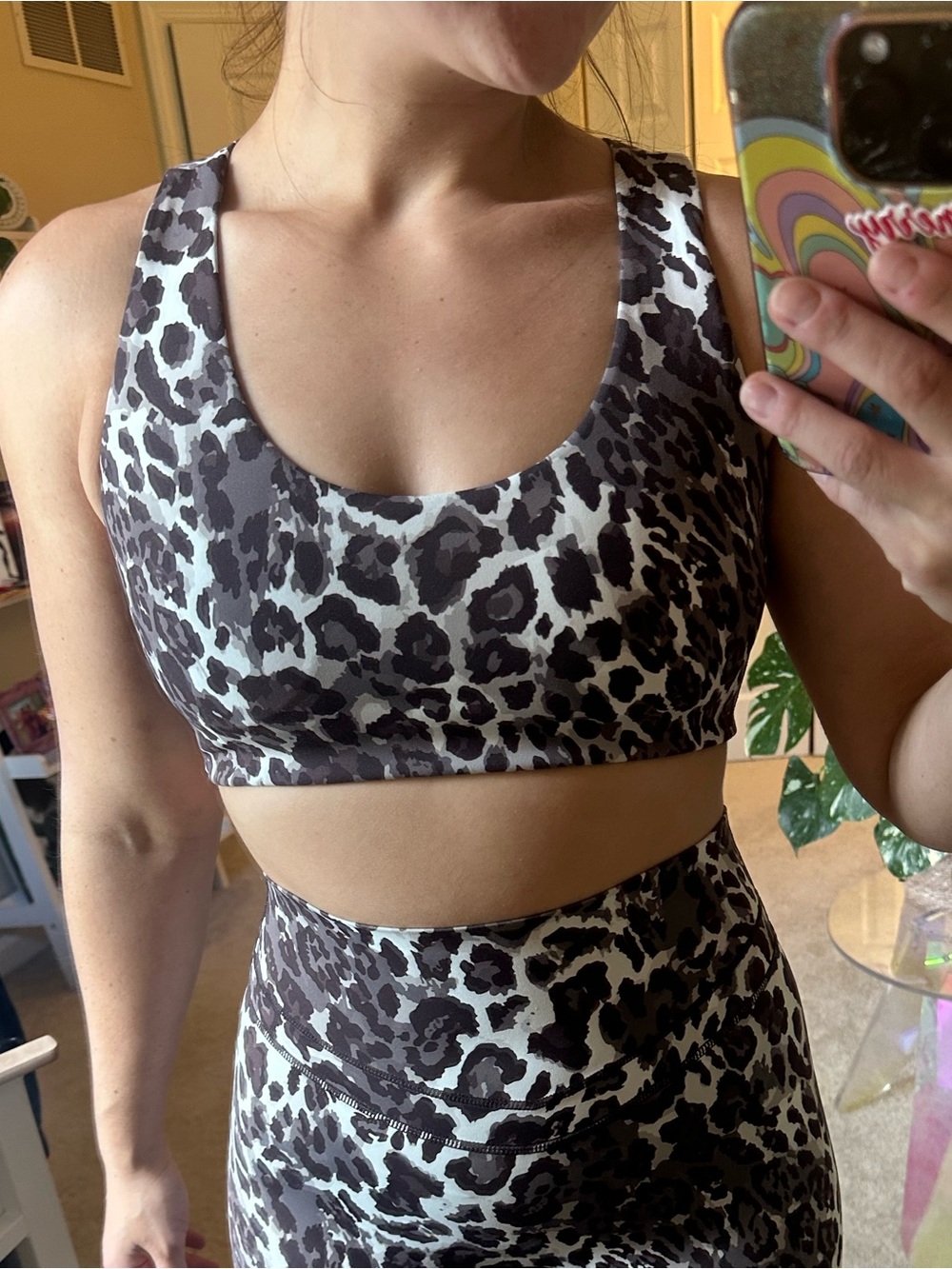 Vitality Leopard Print Sports Bra